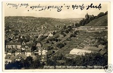 STUTTGART Neue Weinsteige / Weinberg / Wein * AK 1941