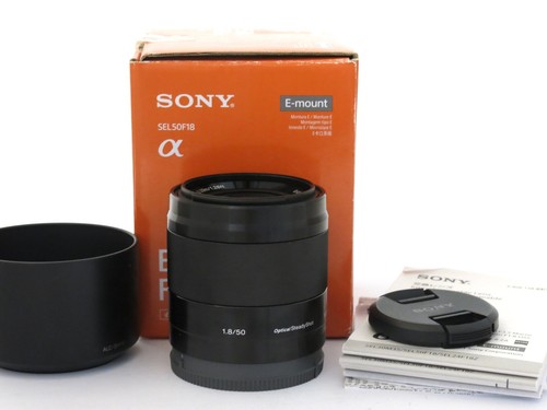 Sony 50mm oss objektiv - e, 1.8