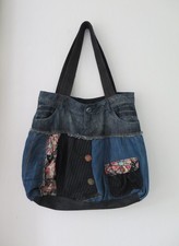 DESIGUAL Tasche Schultertasche Stoff Umhängetasche Shopper B:43 x H:37 x T:13 cm