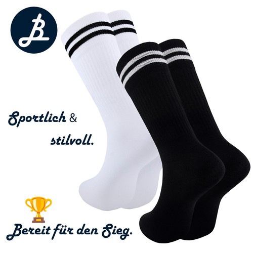 Baumwolle sport socken - baumwolle, herren