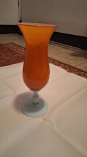 Leuchtende Orange-Vase /