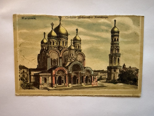 Warschau russische kriche - russische,