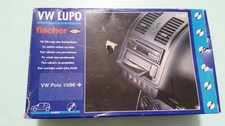 FISCHER CD-Box CD Aufbewahrungsbox Ablagefach Fach Schwarz VW LUPO/Polo Golf 4