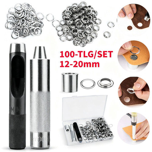 100 tlg ösen - 100, rundösen
