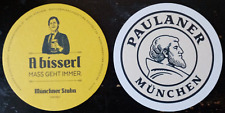 Bierdeckel München vom Oktoberfest: Paulaner Brauerei - Münchner Stubn Festzelt