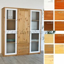Massivholz Highboard