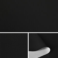 Kunstleder - schwarz -  Leder
