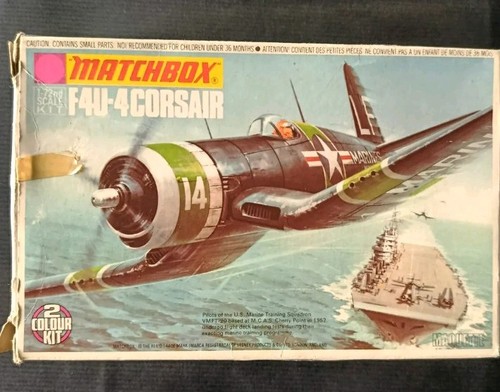 Matchbox f4u corsair bausatz - matchbox, f4u-4