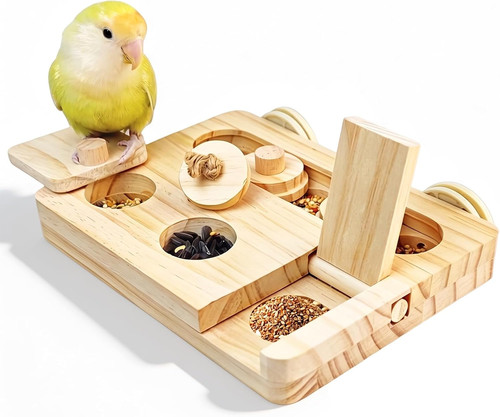 Vogel futtersuchpuzzle holz - vogel,