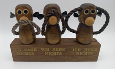 Affen /Ich sage, sehe, höre