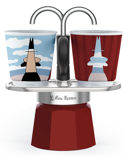 Bialetti mini express magritte - express,