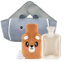 Wärmflasche mit weichem