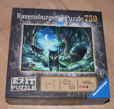 Ravensburger EXIT Puzzle Das Wolfsrudel 759 Teile Level 3 komplett OVP TOP