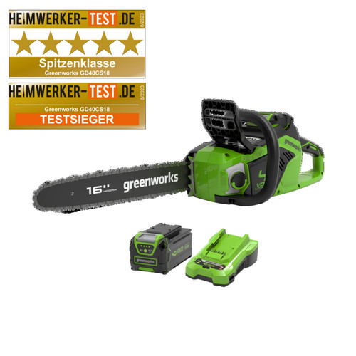 Greenworks gd40cs18k4 akku - greenworks,