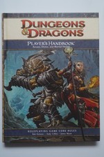 D&D 4th Edition - Players Handbook Arcane, Divine and Martial Heroes Core Rules