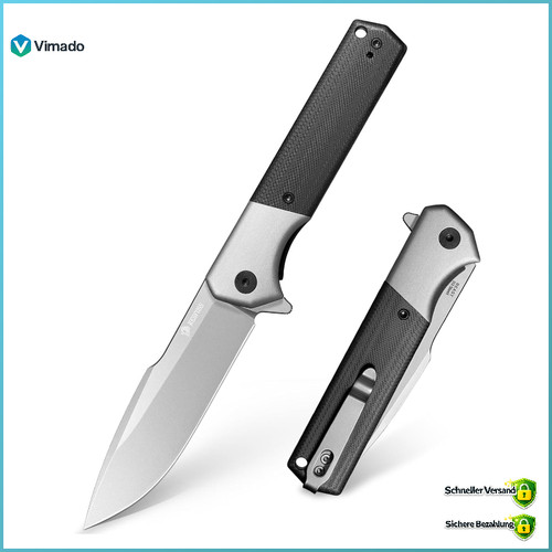 Klappmesser 10cm stahl - 10cm,