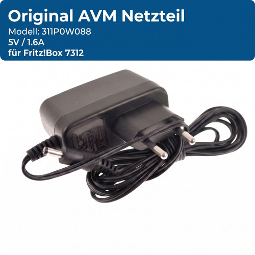 Original avm netzteil 6a - 5v, 1,6a
