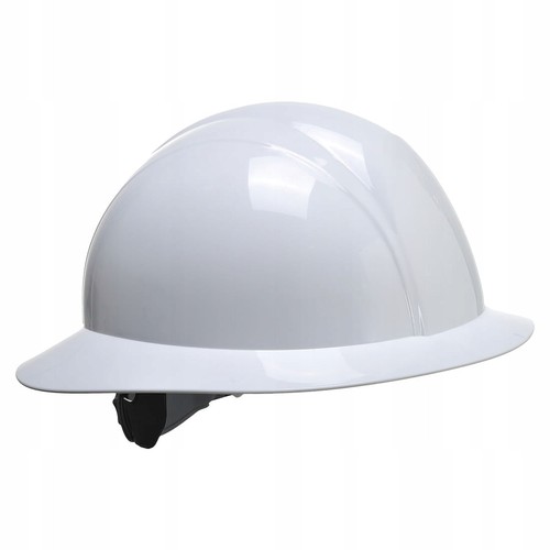 Bauhelm mit breiter krempe - bauhelm,