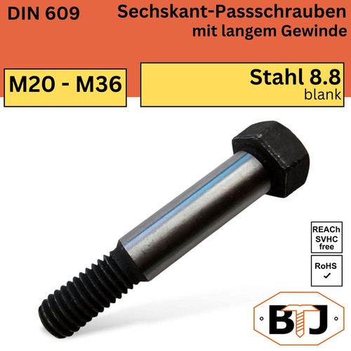 Din 609 passschraube - 609,