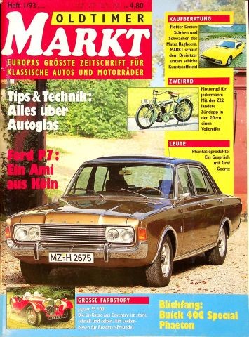 Oldtimer markt 1993 - oldtimer, 01/1993