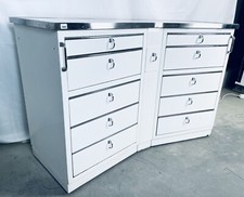 BAISCH Arztschrank Instrumentenschrank Rollschrank Industriedesign