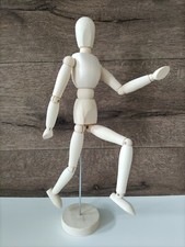 Holzpuppe / Zeichenpuppe Manikin - 30 cm - Gliederpuppe Modellpuppe Gelenkpuppe