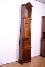 **SELTEN! Imposanter Biedermeier Uhrenkasten / Bodenstanduhr / 3tlg. Standuhr /