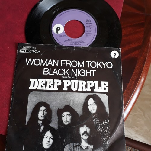 Deep purple single vinyl - purple, 7