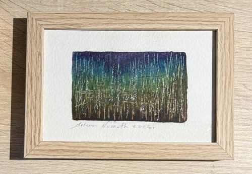 Original miniatur aquarell - miniatur,