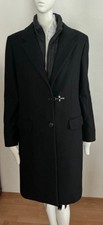 Fay Woll-Mantel Double-Front-Mantel & Weste schwarz  neu NP1.225€