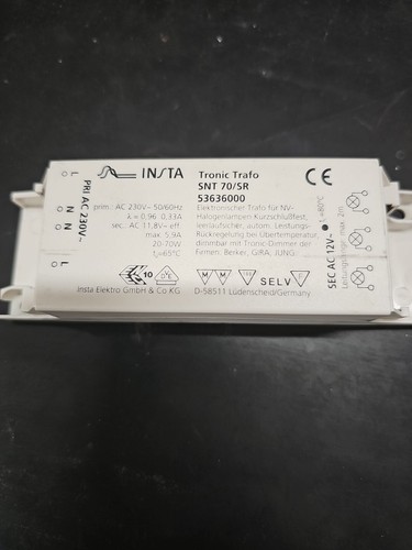 Insta tronic trafo - tronic, 70/sr