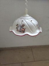 Pendellampe mit Opalglasschirm