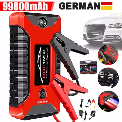 99800mah auto kfz starthilfe - auto,