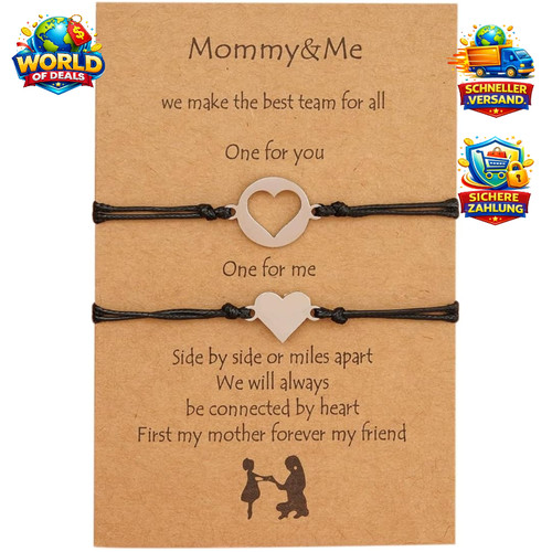 Mutter tochter armband set - set, 2