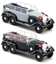 Brekina MB Mercedes Benz G4 W31 Cabriolet PKW Modell zur Auswahl 1:87 H0