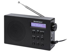 SILVERCREST DAB+ Radio Mono »SDR 15 A2« tragbar *B-Ware 