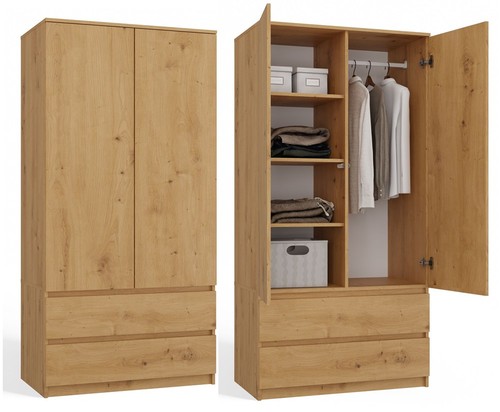 Kleiderschrank malwa 90 - malwa, ss-90