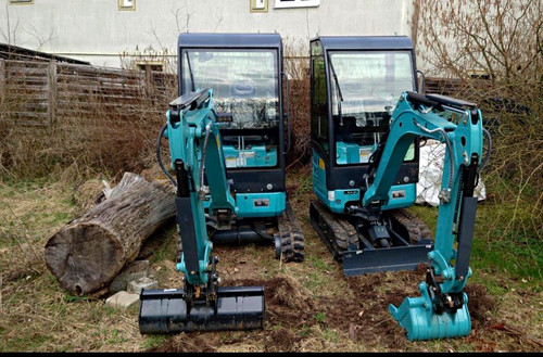 Kubota ketten minibagger - ketten-minibagger, 2x