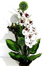 Exkl. Orchidee Kunstblume