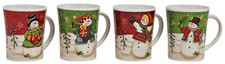 Kaffeebecher Tasse Schneemann