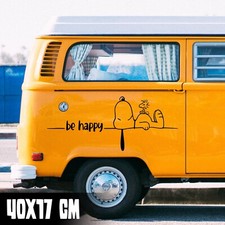 AUTO AUFKLEBER "SNOOPY BE