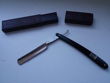 Adolf Starck Leipzig Original Schulze Rasiermesser Klappmesser + Box Set, selten