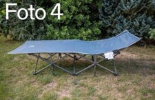 ALPHA CAMP Feldbett Klappbar, Campingbett Faltbar XL Campingliege