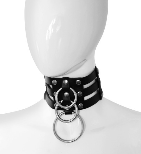 Bdsm echt leder halsband - bdsm,