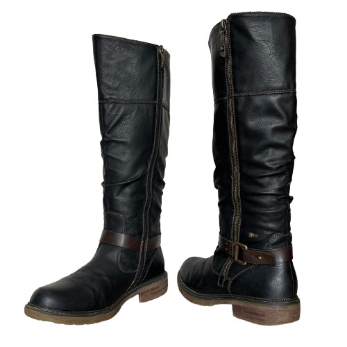 Relife kniestiefel damen - kniestiefel,