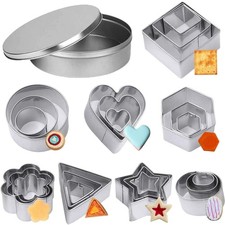 Edelstahl Ausstechformen Set