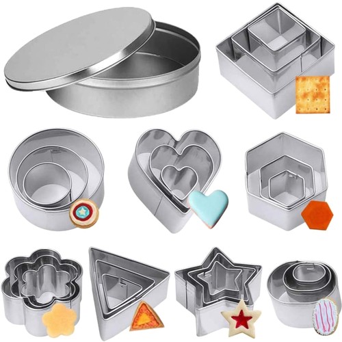 Edelstahl ausstechformen set - ausstechformen,