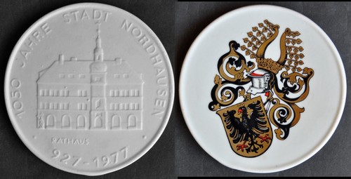 Porzellan medaille - medaille,