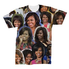 Michelle Obama Collage T-Shirt