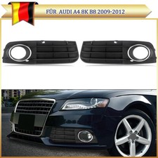 2x Blende Nebelscheinwerfer Vorne L+R Stoßstangengitter Für Audi A4 B8 09-12